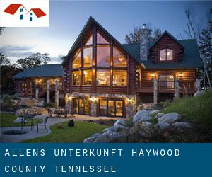 Allens unterkunft (Haywood County, Tennessee)